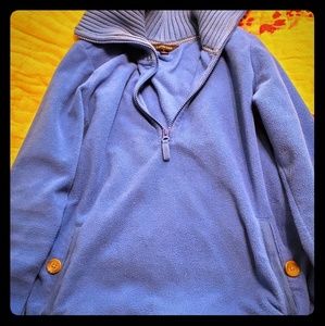 Lands' end fleece pullover